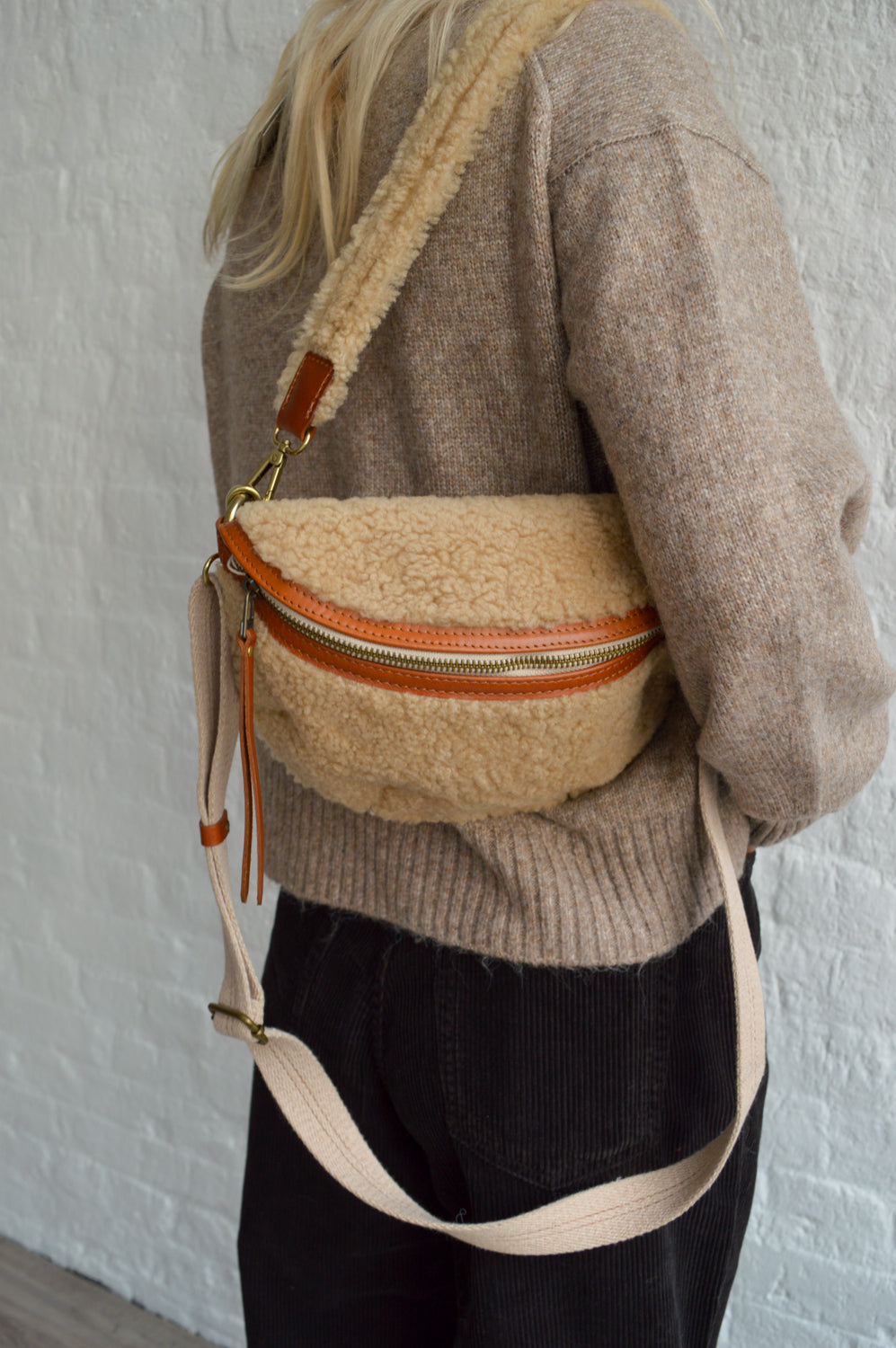 Bellerose Rosie Teddy Savanna Sling Bag - The Mercantile London