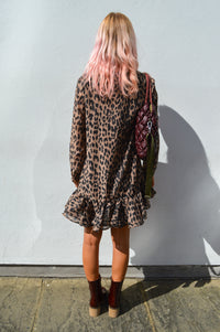 Baum Und Pferdgarten Agnel Leopard Print Dress - The Mercantile London