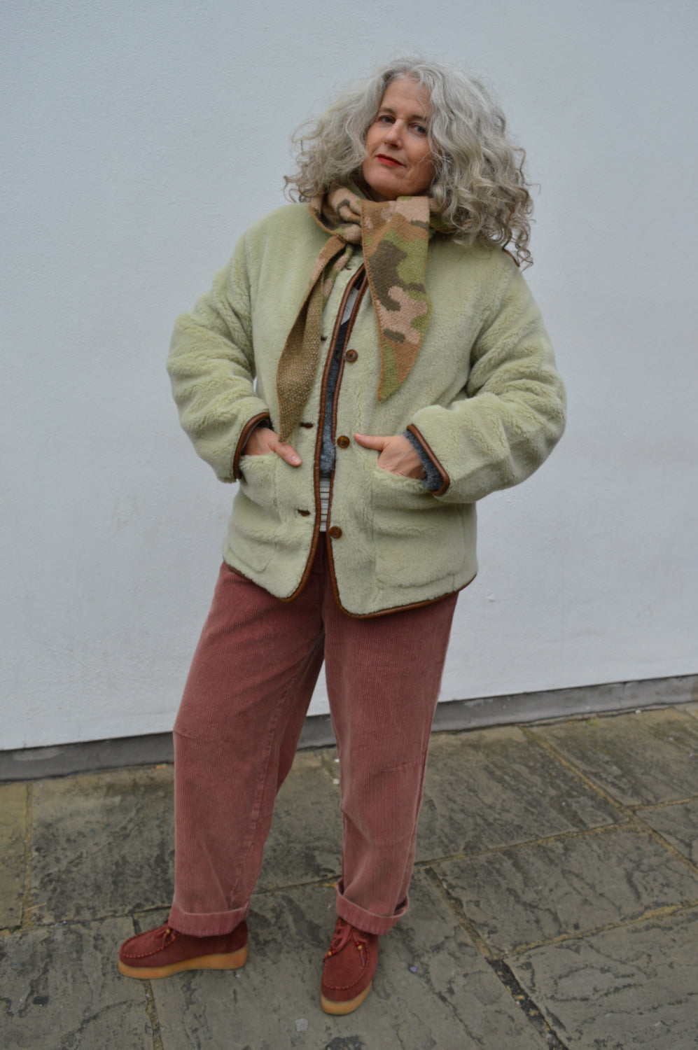 Molliolli Bailey Green Haze Reversible Padded Jacket - The Mercantile London