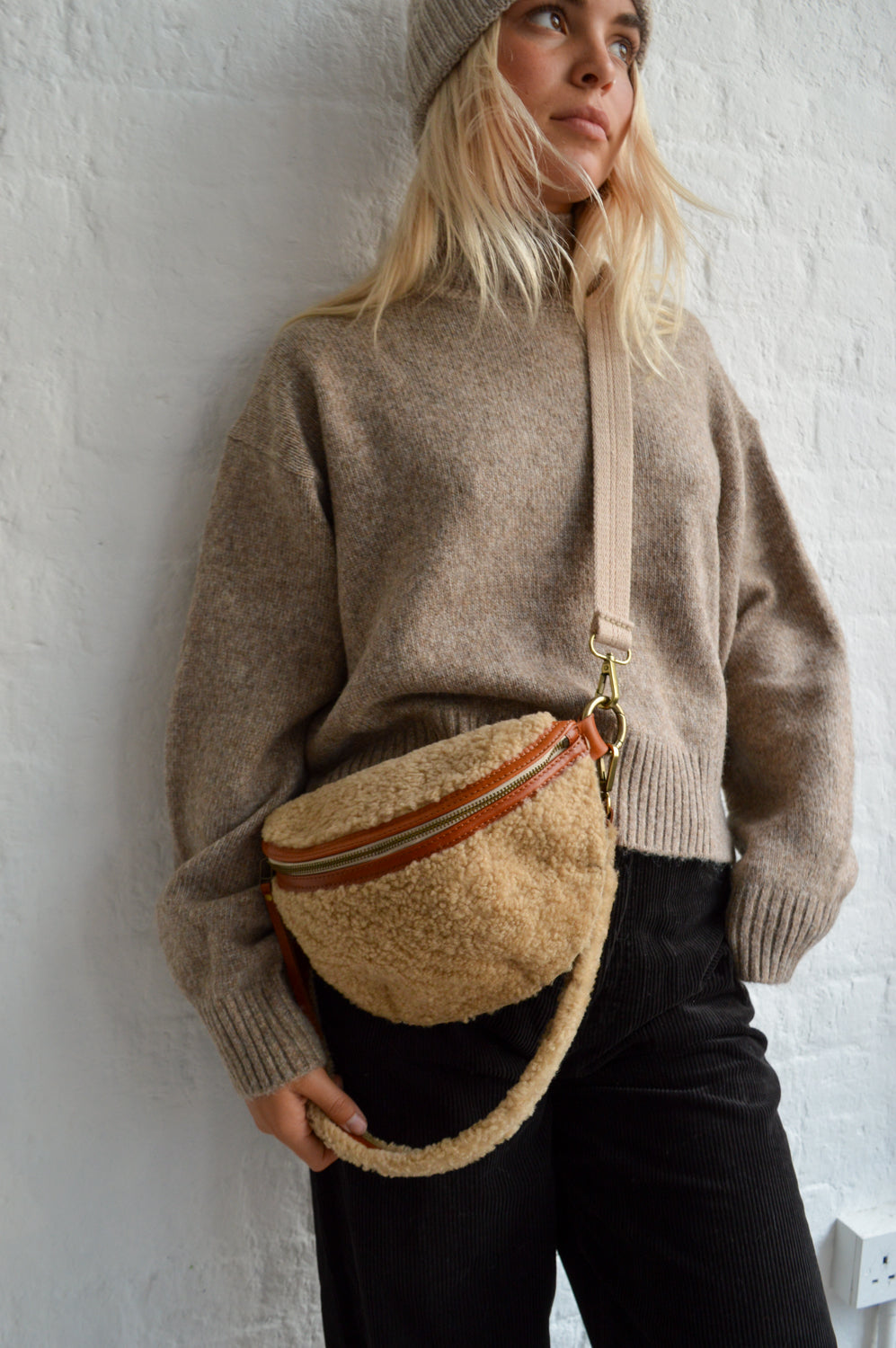 Bellerose Rosie Teddy Savanna Sling Bag - The Mercantile London