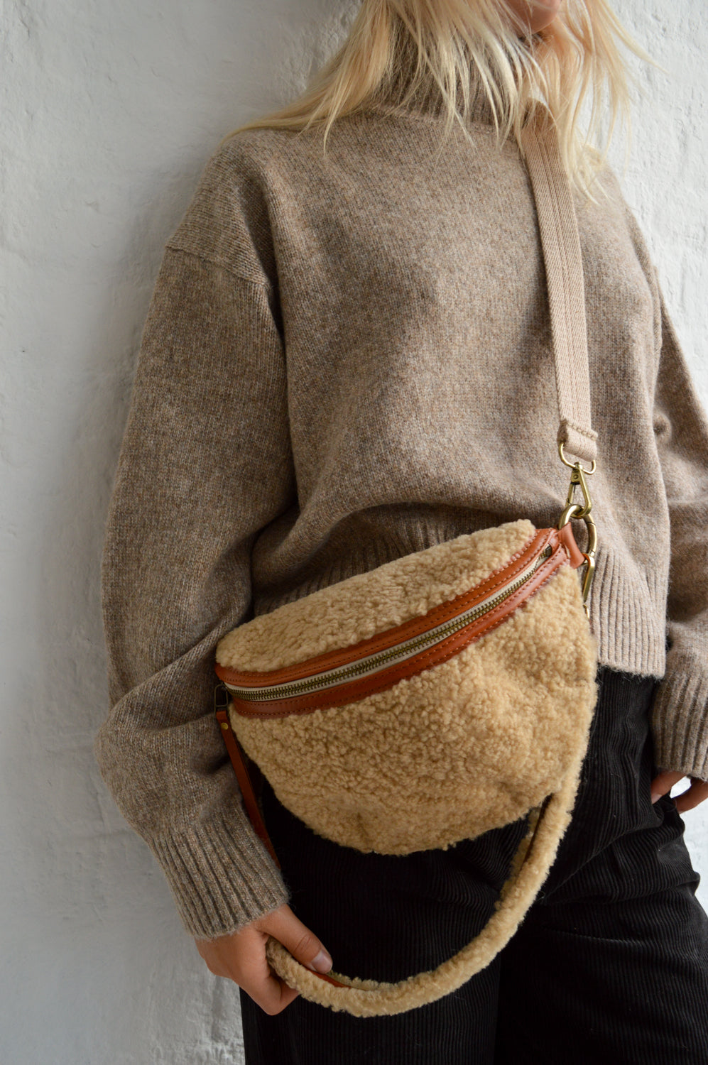 Bellerose Rosie Teddy Savanna Sling Bag - The Mercantile London