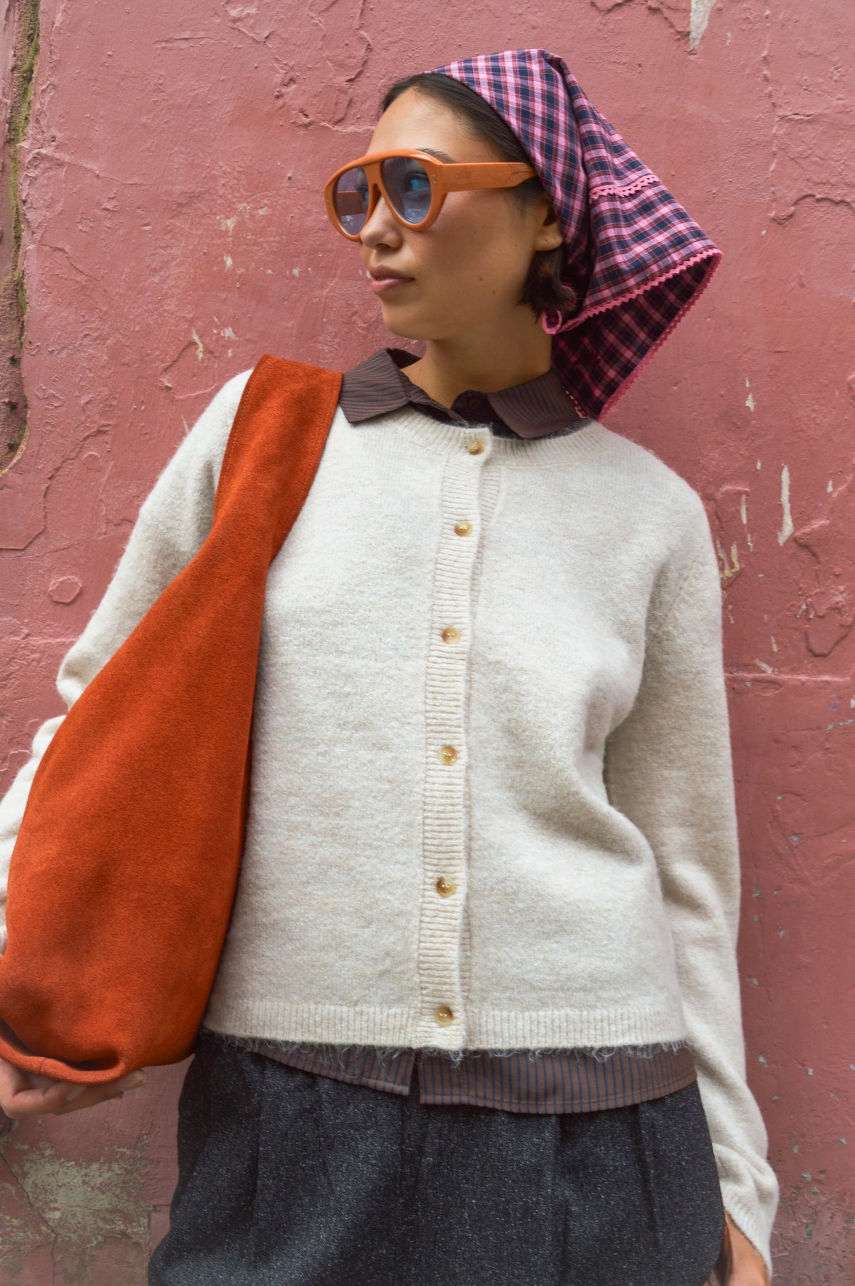 Fransa Ellis Cream Cardigan