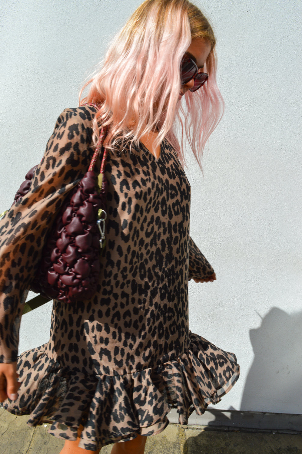 Baum Und Pferdgarten Agnel Leopard Print Dress - The Mercantile London