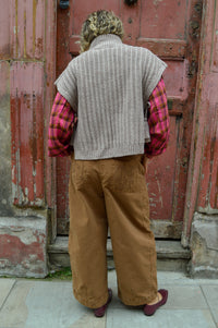 Louise Misha Knitted Song Ficelle Poncho - The Mercantile London