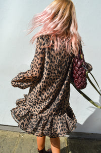 Baum Und Pferdgarten Agnel Leopard Print Dress - The Mercantile London