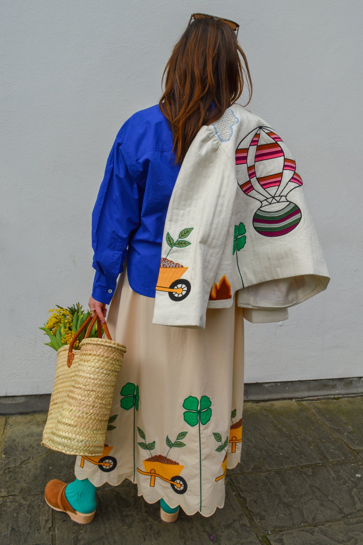 Stella Nova Elements Patchwork Cream Jacket - The Mercantile London