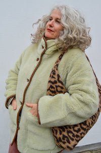 Molliolli Bailey Green Haze Reversible Padded Jacket - The Mercantile London