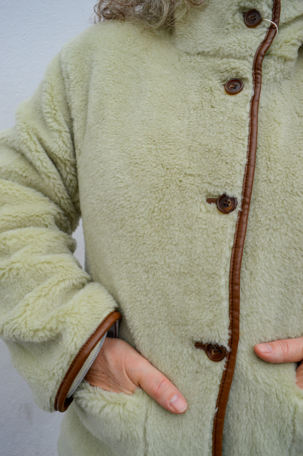 Molliolli Bailey Green Haze Reversible Padded Jacket - The Mercantile London