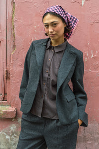 Noella Monique Dark Grey Melange Blazer