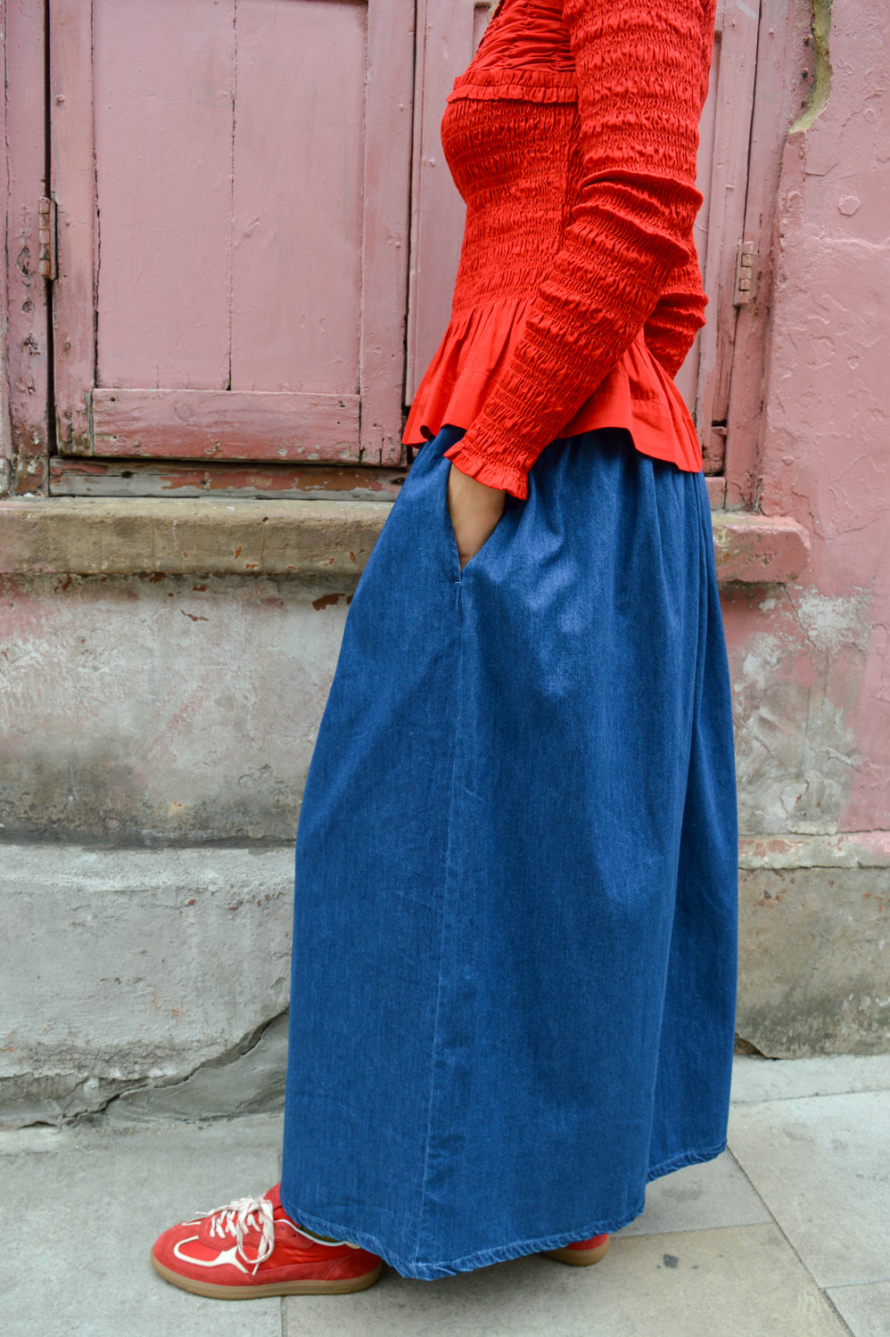 Frau Helsinki Denim Skirt - The Mercantile London