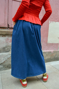 Frau Helsinki Denim Skirt - The Mercantile London