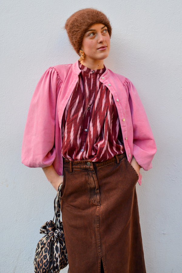 Nué Notes Larissa Coffee Bean Skirt - The Mercantile London