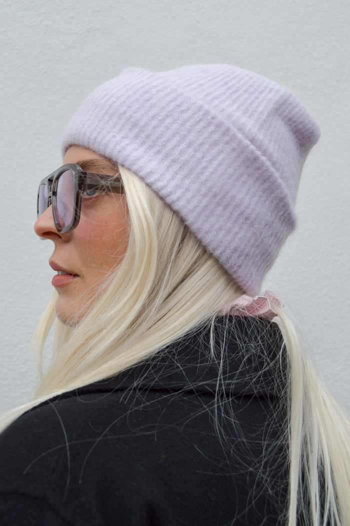 Samsoe & Samsoe Nor Orchid Petal Hat - The Mercantile London