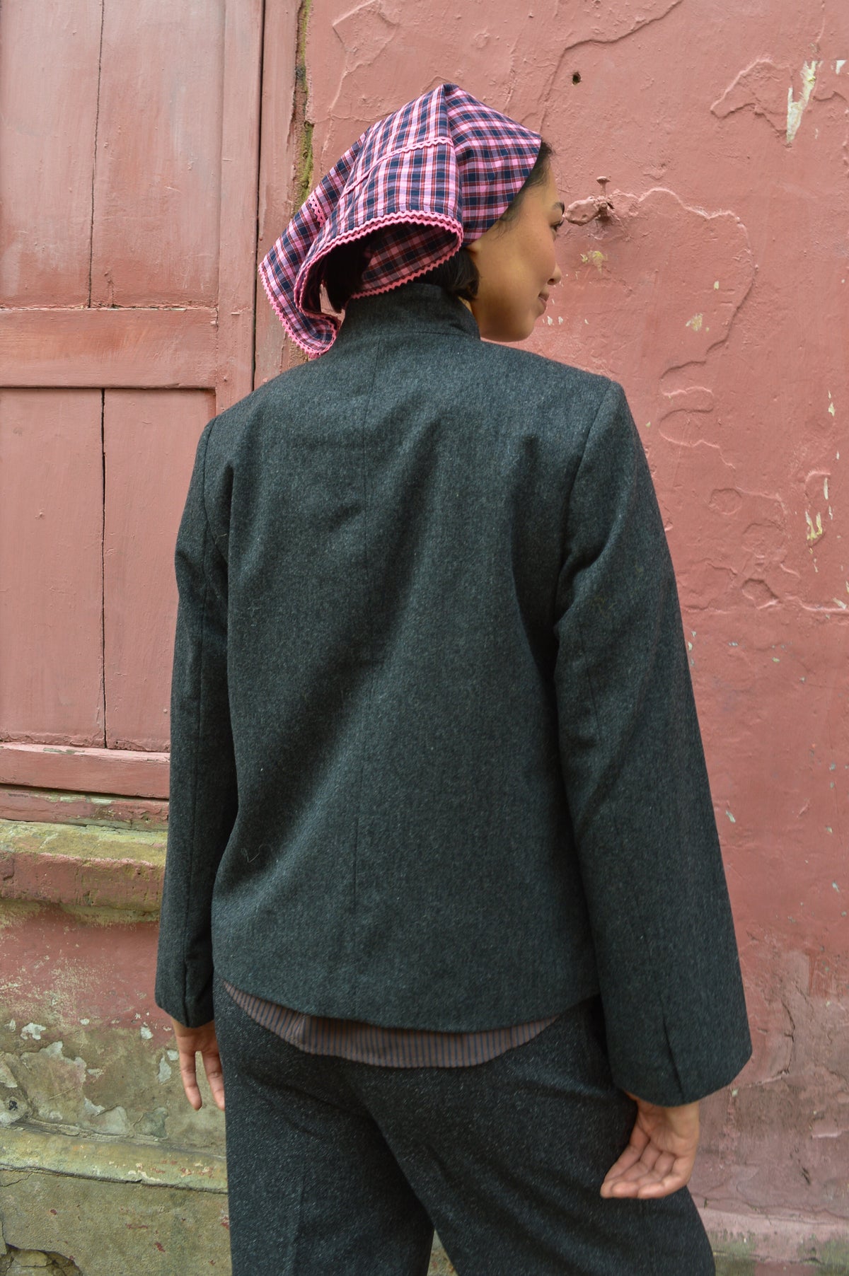 Noella Monique Dark Grey Melange Blazer