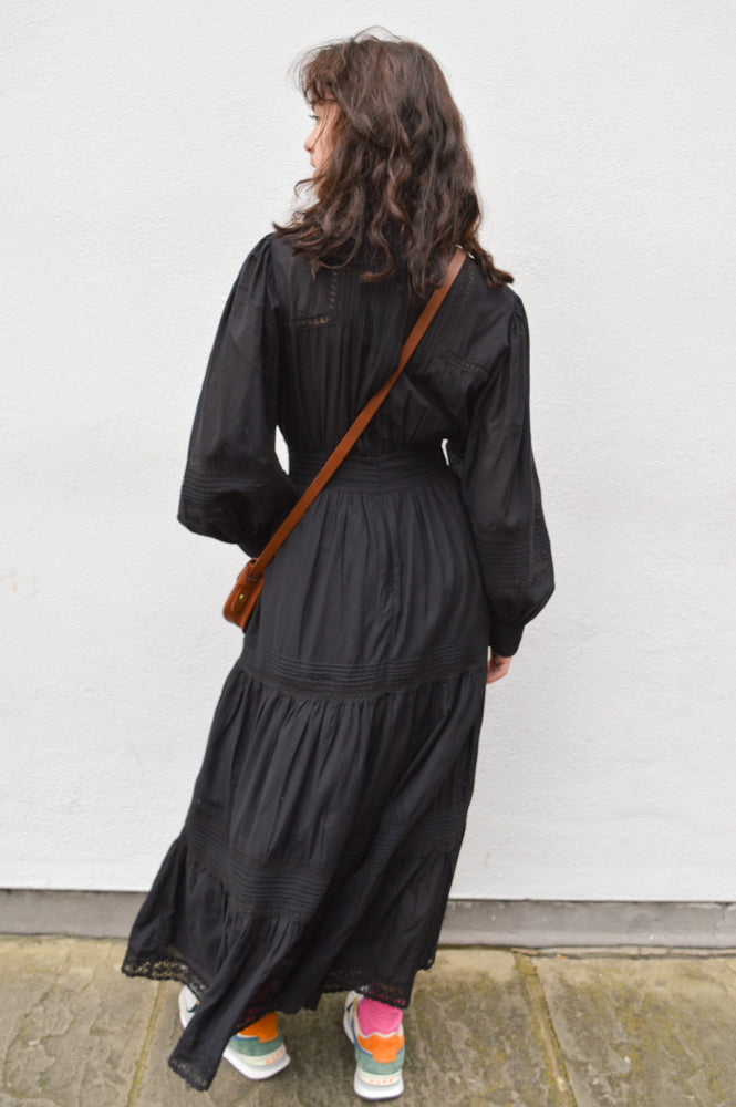 Vanessa Bruno Clay Black Dress - The Mercantile London