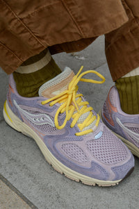 Saucony Grid Jazz 9 Violet/Quail Trainers - The Mercantile London