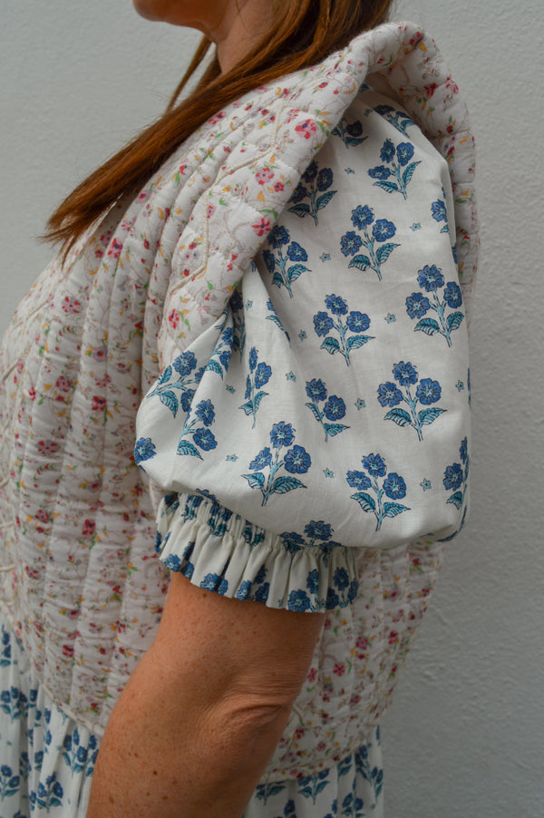 By-Bar Isla Little Flower Gilet - The Mercantile London