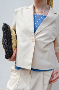 ICHI Wallis Birch Blazer - The Mercantile London