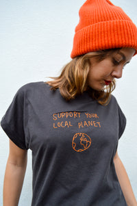 Billy Bamboo Merino Wool Orange Beanie - The Mercantile London