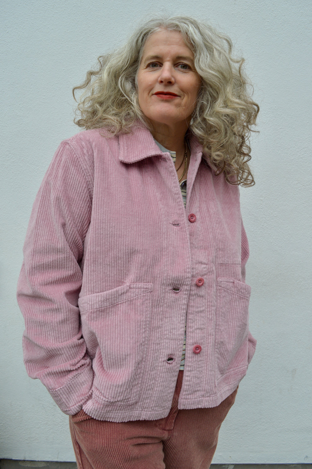 Dedicated Stiby Lilas Pink Corduroy Jacket - The Mercantile London