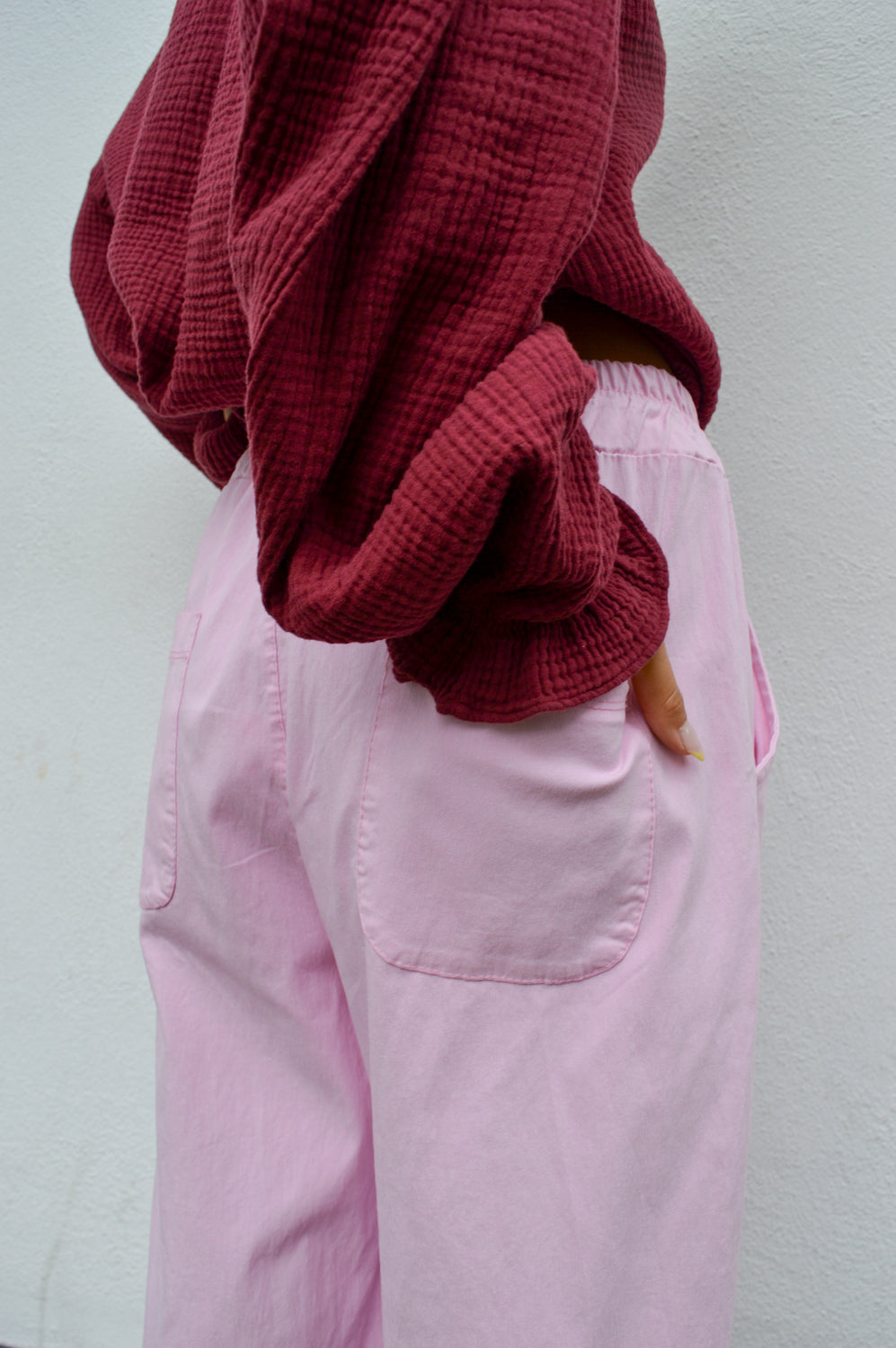 The New Society Olivia Plum Blouse - The Mercantile London