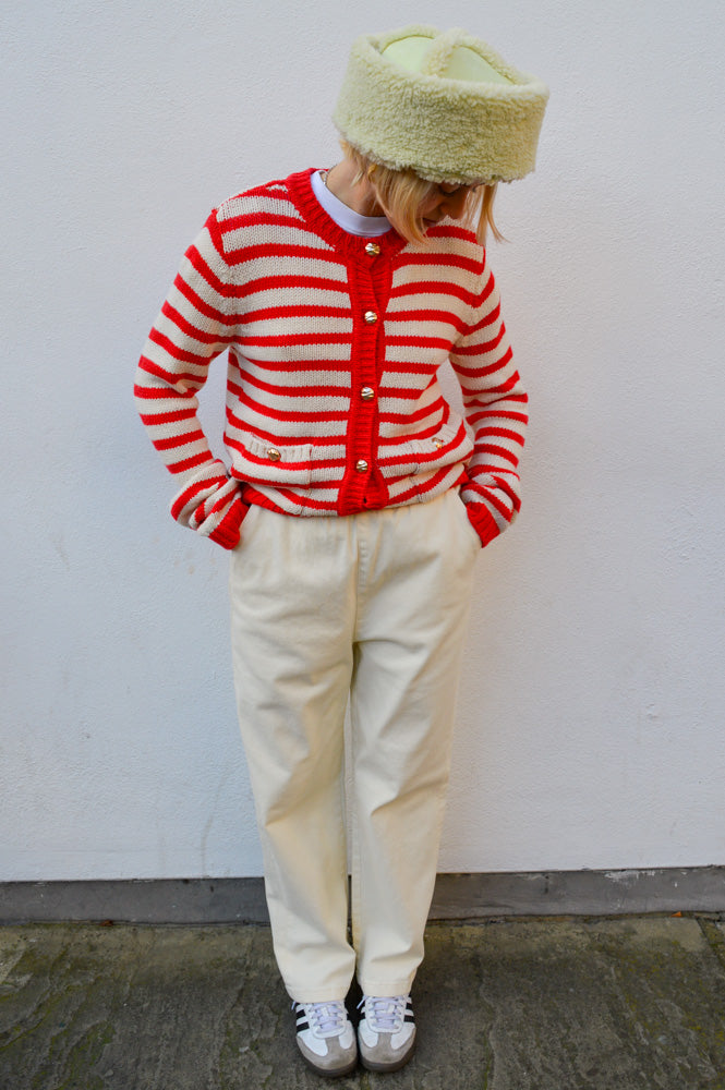 ICHI Braise Birch Trousers - The Mercantile London