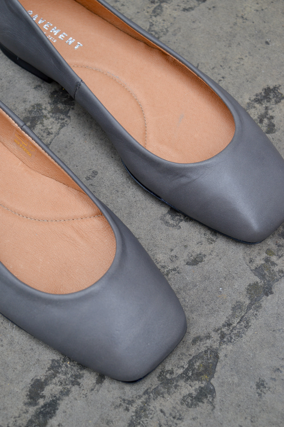 Pavement Katie Grey Ballet Pumps - The Mercantile London
