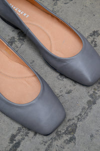 Pavement Katie Grey Ballet Pumps - The Mercantile London