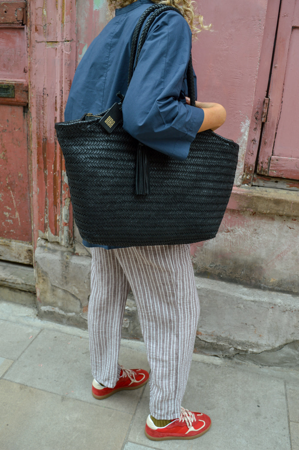Biba Perkins Black Shoulder Bag - The Mercantile London