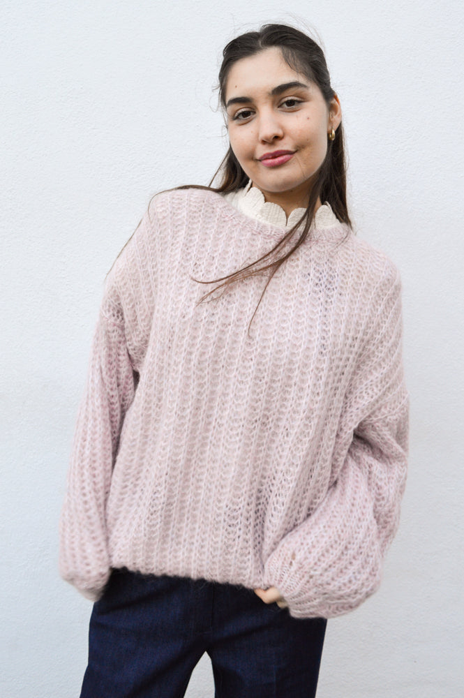 Noella Joseph Rose Mix Sweater - The Mercantile London