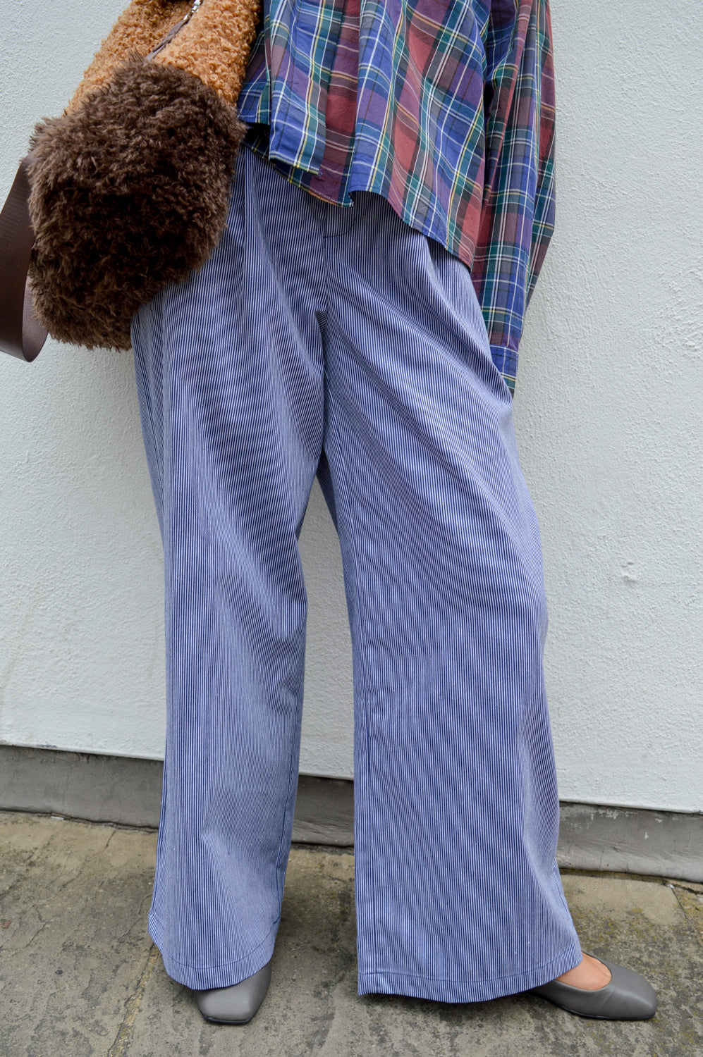 Pavement Katie Grey Ballet Pumps - The Mercantile London