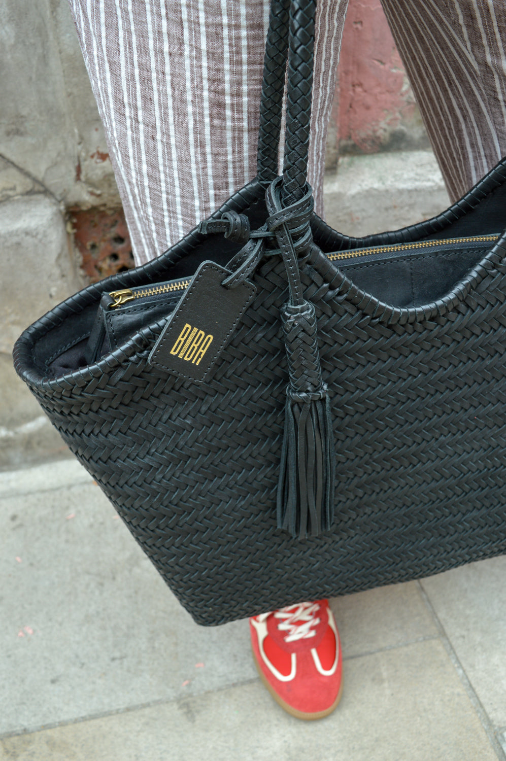 Biba Perkins Black Shoulder Bag - The Mercantile London