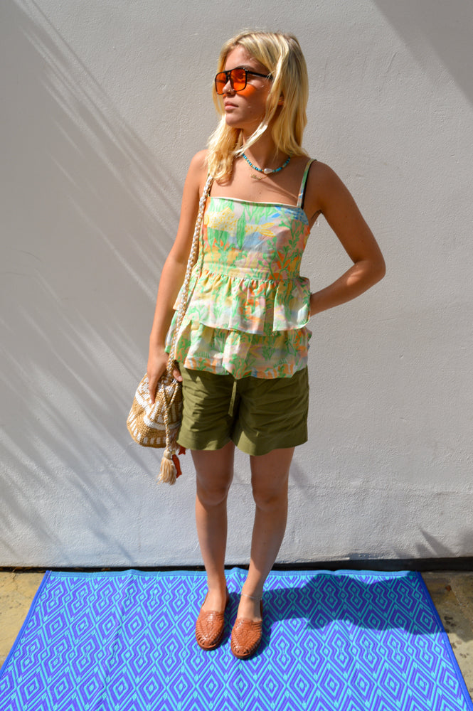 Helmstedt Ellie Under The Sea Tiered Top - The Mercantile London