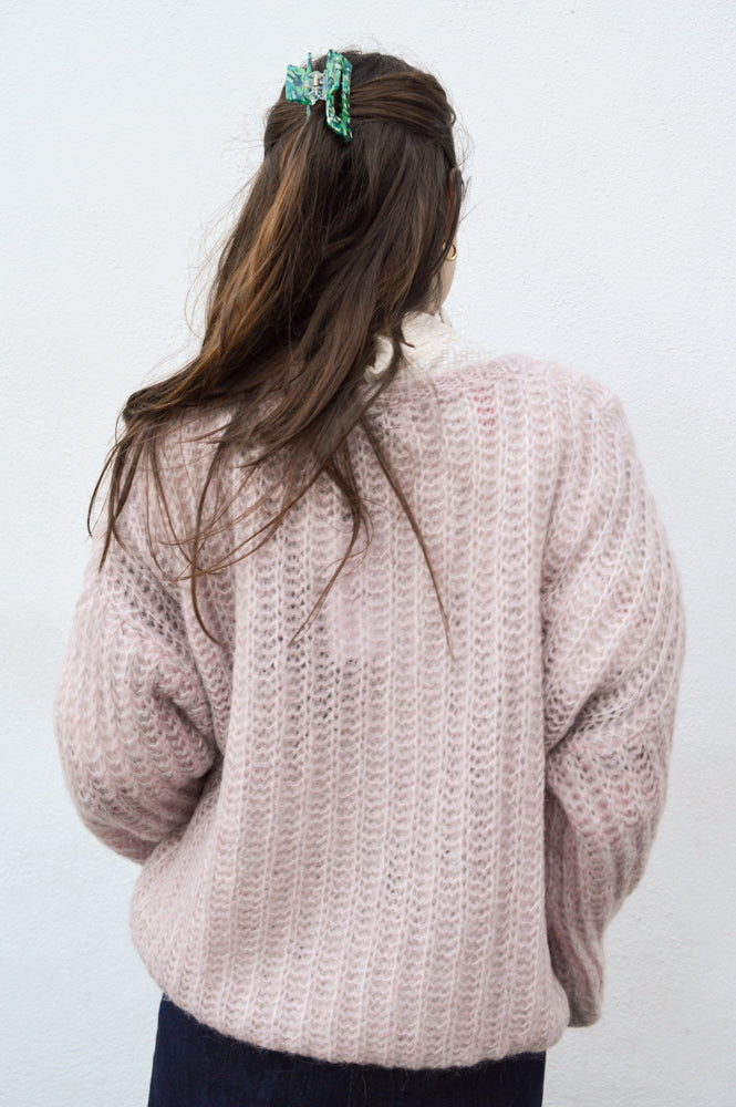 Noella Joseph Rose Mix Sweater - The Mercantile London