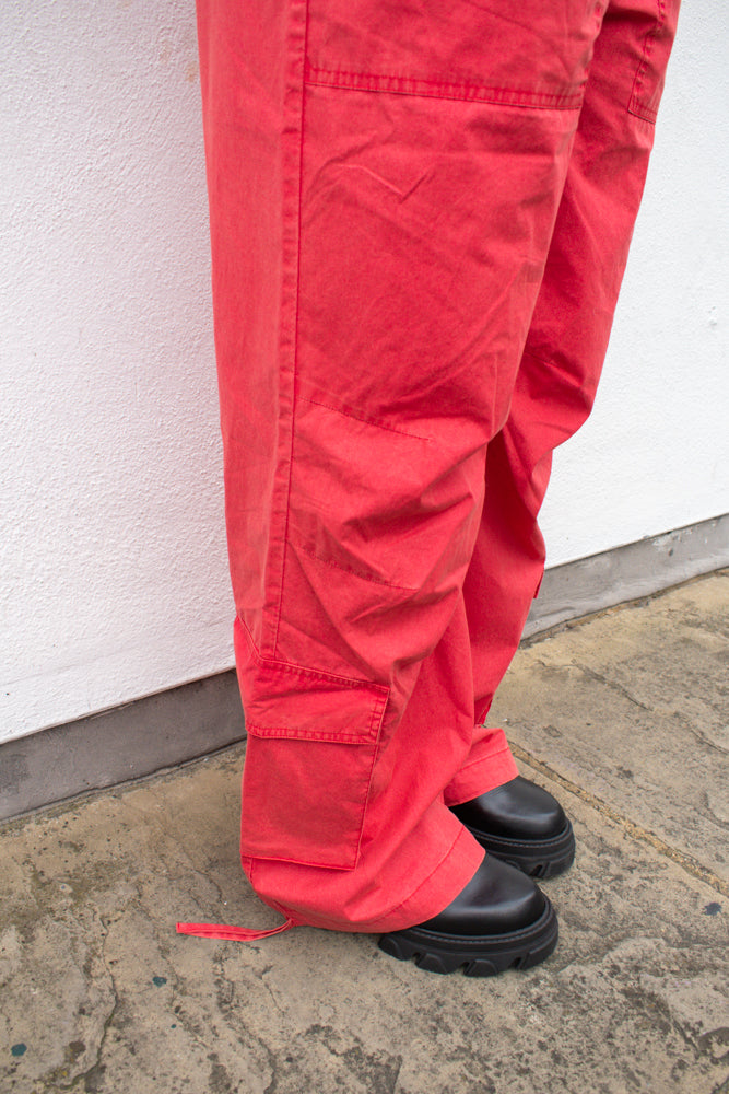 Dawn x Dare Betty Lipstick Red Trousers - The Mercantile London