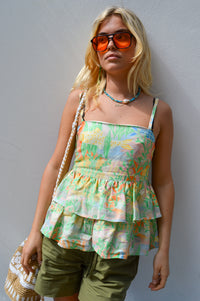 Helmstedt Ellie Under The Sea Tiered Top - The Mercantile London