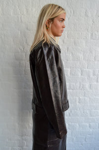 Minus Dorothea Carafe Brown Jacket - The Mercantile London