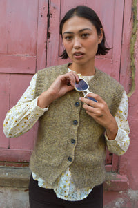 Maison Anje Bokka Gold Vest