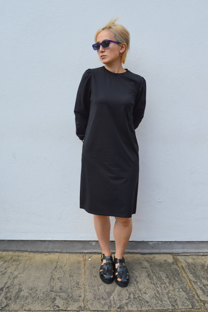 Object Caroline Black Dress - The Mercantile London
