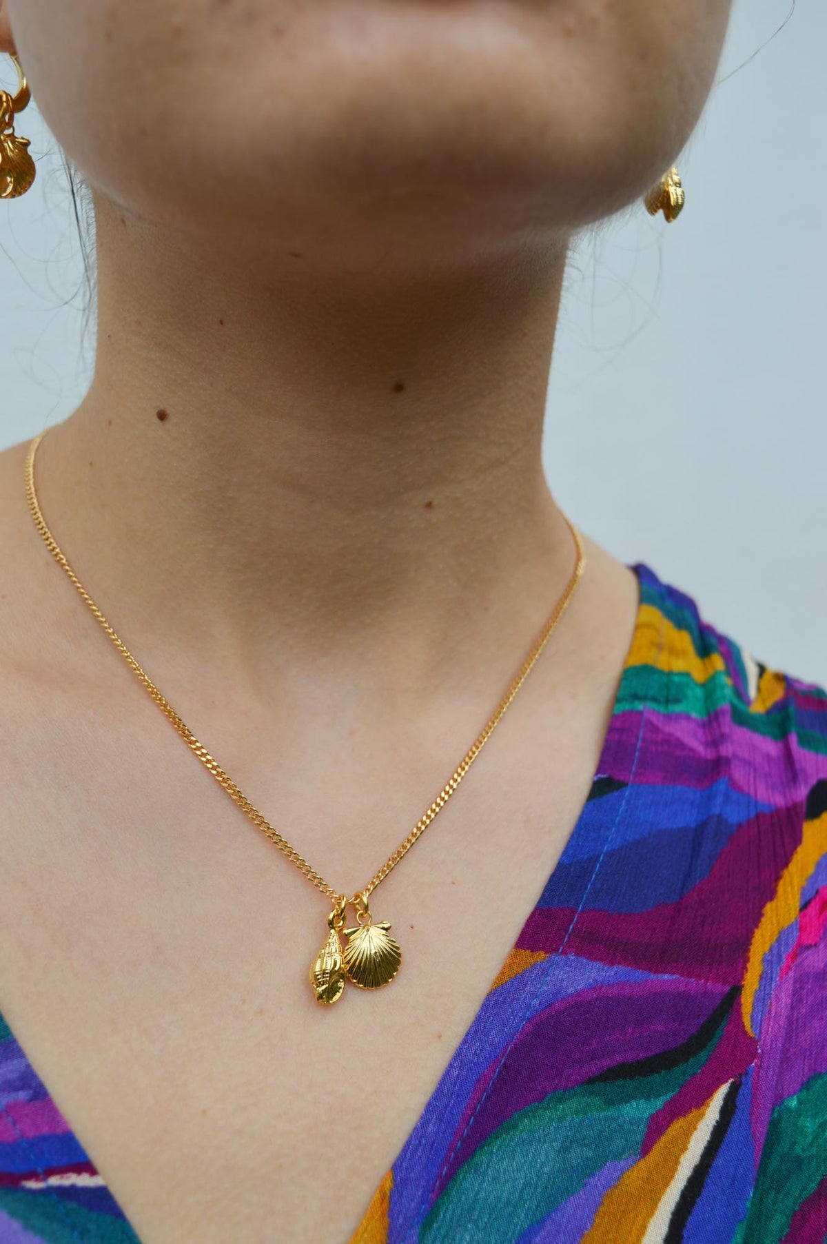 Formation Shell Charm Necklace - The Mercantile London