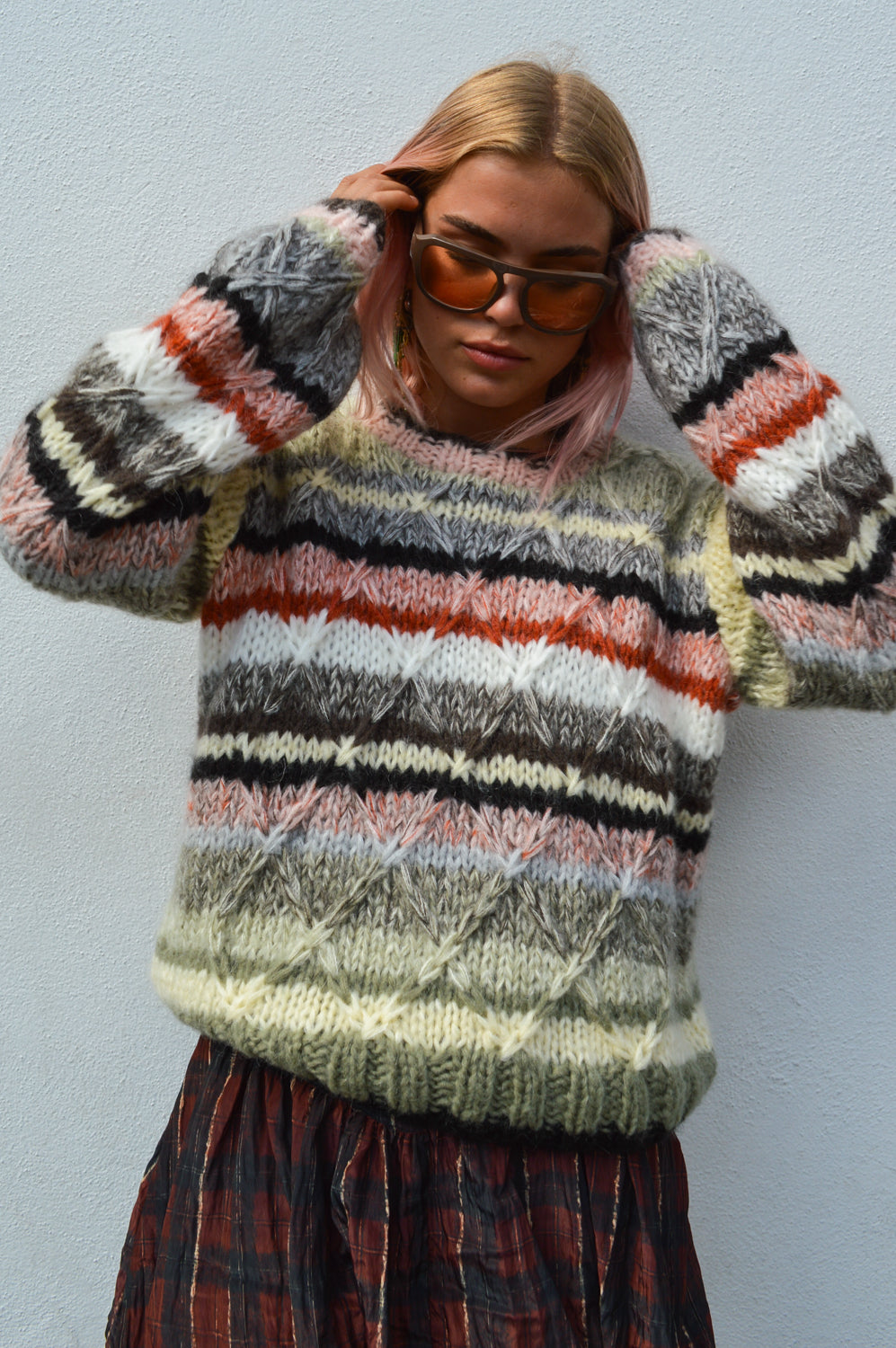 Dawn x Dare Bella Wooden Stripe Jumper - The Mercantile London