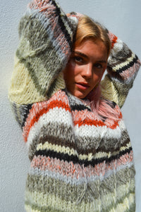 Dawn x Dare Bella Wooden Stripe Jumper - The Mercantile London