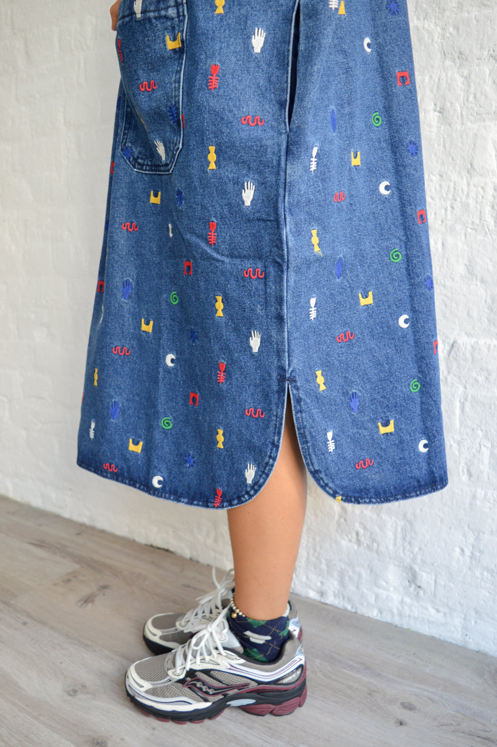 L.F. Markey Walter Embroidered Smock - The Mercantile London