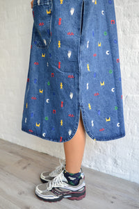 L.F. Markey Walter Embroidered Smock - The Mercantile London