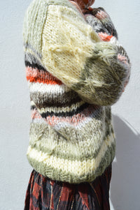 Dawn x Dare Bella Wooden Stripe Jumper - The Mercantile London