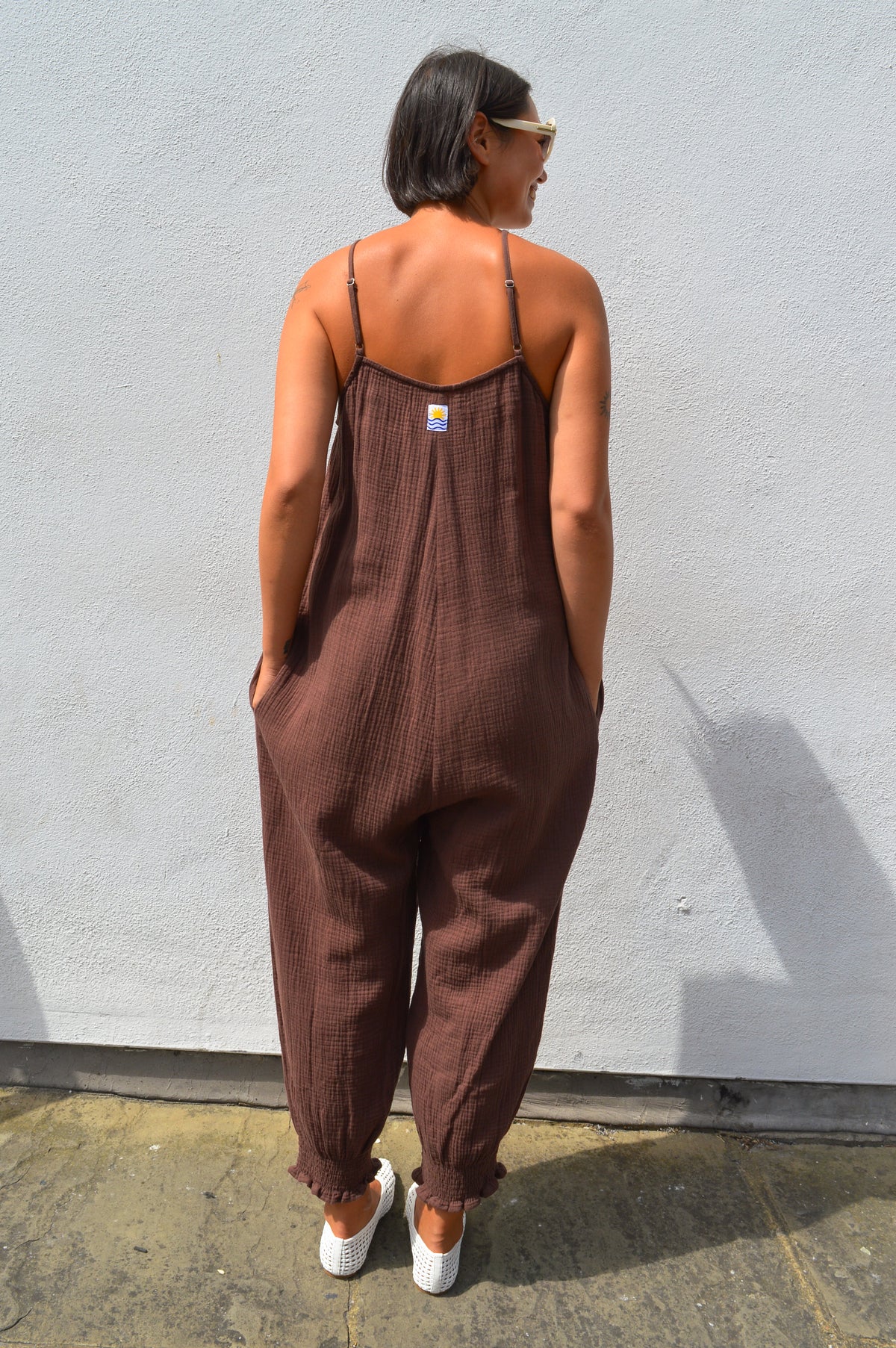 L.F. Markey Tineke Chocolate Jumpsuit