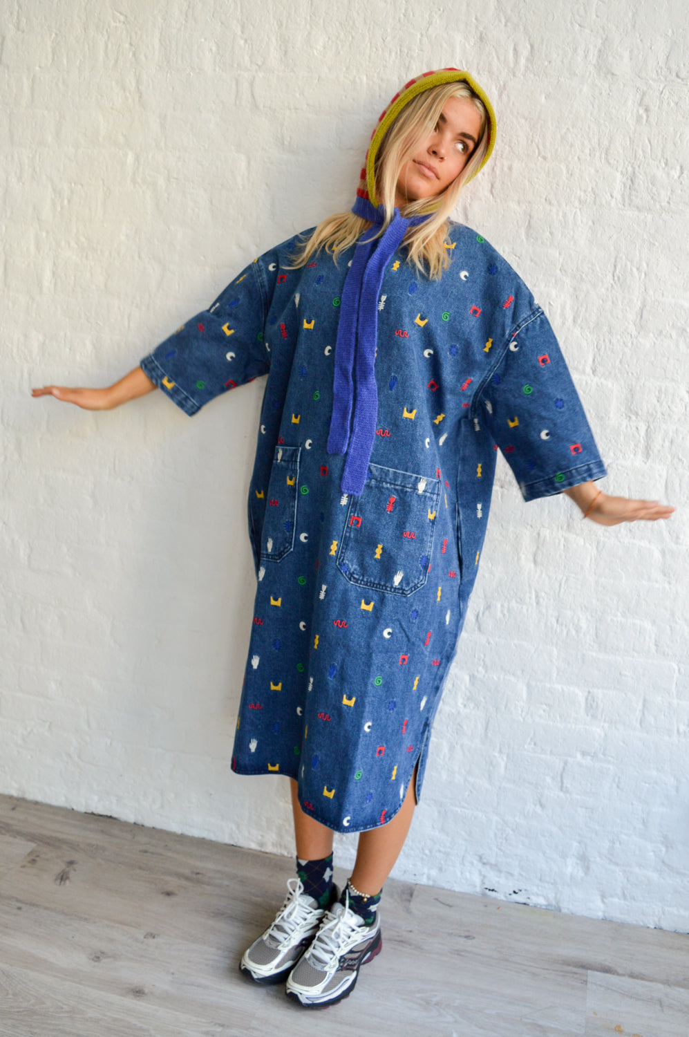 L.F. Markey Walter Embroidered Smock - The Mercantile London