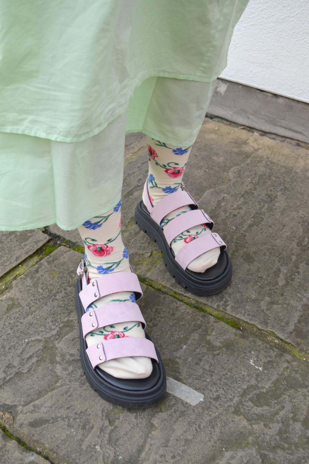 Shoe The Bear Rebecca Slingback Suede Soft Pink - The Mercantile London