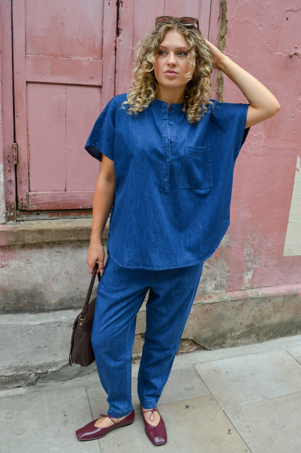 Frau Manila Denim Pants - The Mercantile London