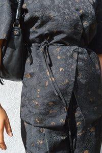 Object Lovia Jacquard Wrap Blouse - The Mercantile London